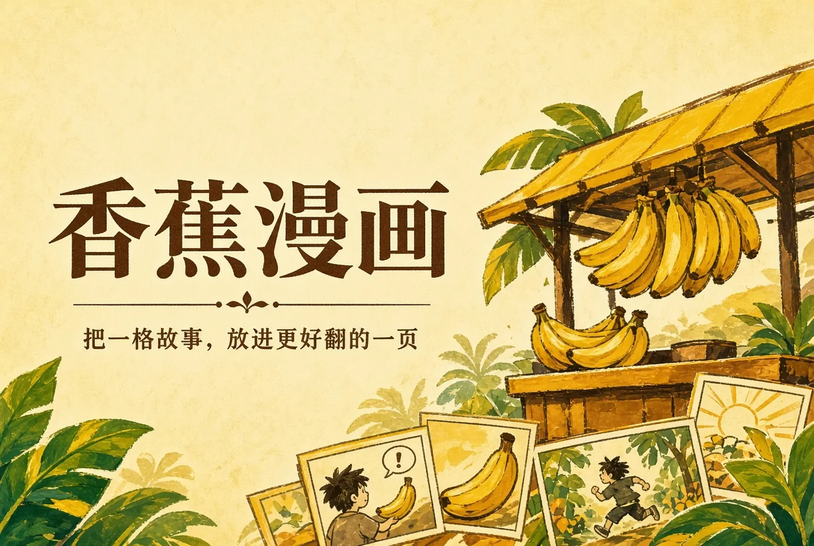香蕉漫画首页封面
